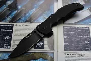 Складной нож Cold Steel 27BC Recon 1 Clip c клинком из стали CPM-S35VN, рукоять G10