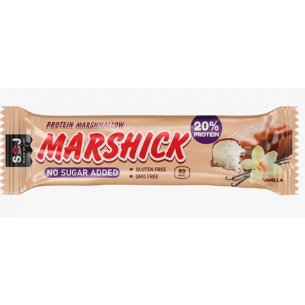 Батончик протейновый Marshick ваниль без сахара 30 гр