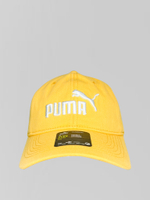 Кепка Пума желтая с логотипом спереди