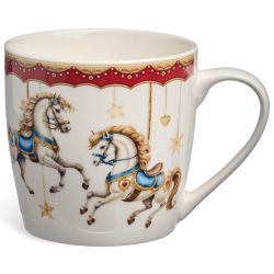 НАБОР ДЛЯ ЗАВТРАКА LEFARD "КАРУСЕЛЬ", 2 ПР.: САЛАТНИК 500МЛ, КРУЖКА 360МЛ