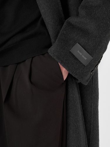 Графитовое шерстяное пальто HEATHEN