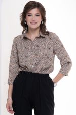 Рубашка Жаклин модная (оливка) Diolche