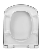 Сиденье Roca Dama Senso микролифт, ZRU9302820 петли хром