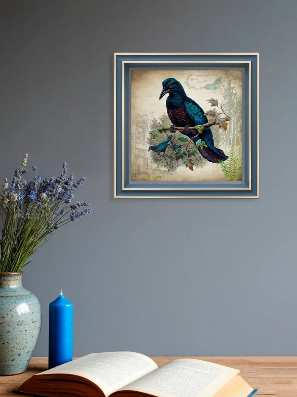 Картина на стену интерьерная на холсте 23*23 см