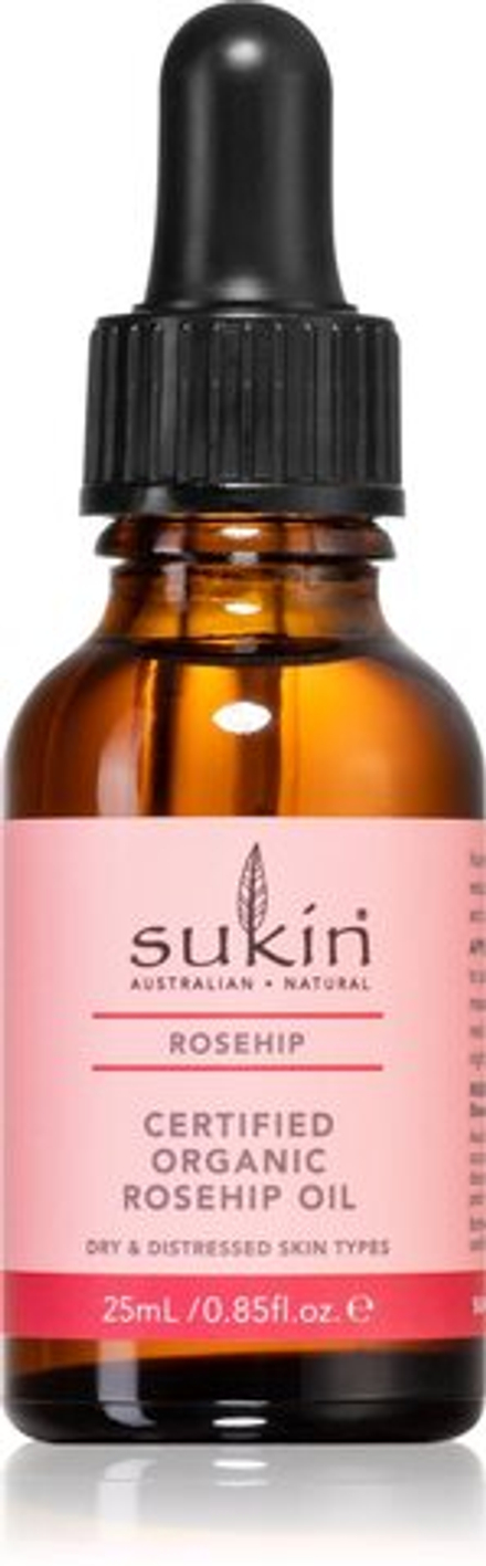 Sukin Rosehip - Масло шиповника против признаков старения /   25  ml  / GTIN 9327693000706