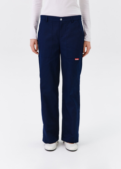 Брюки медицинские женские Лаворо, нэви хлопок