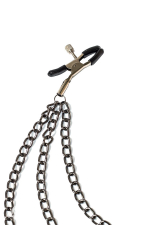 Зажимы на соски с тройной цепочкой Lola Games Party Hard Uncensored 1139-01lola