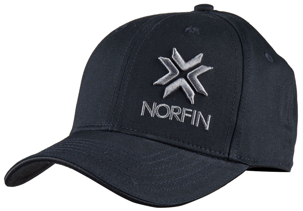 Бейсболка NORFIN BLACK