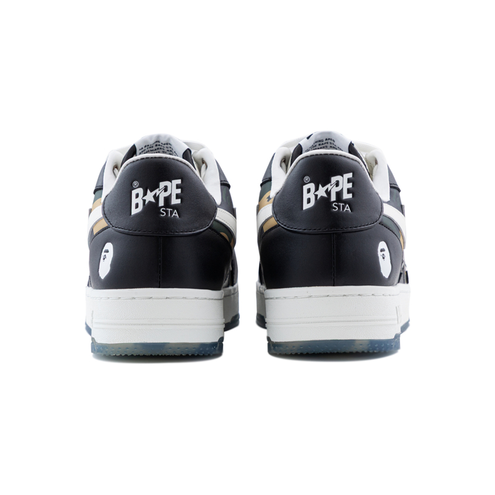 A Bathing Ape Bape Sta Star Camouflage Sneakers