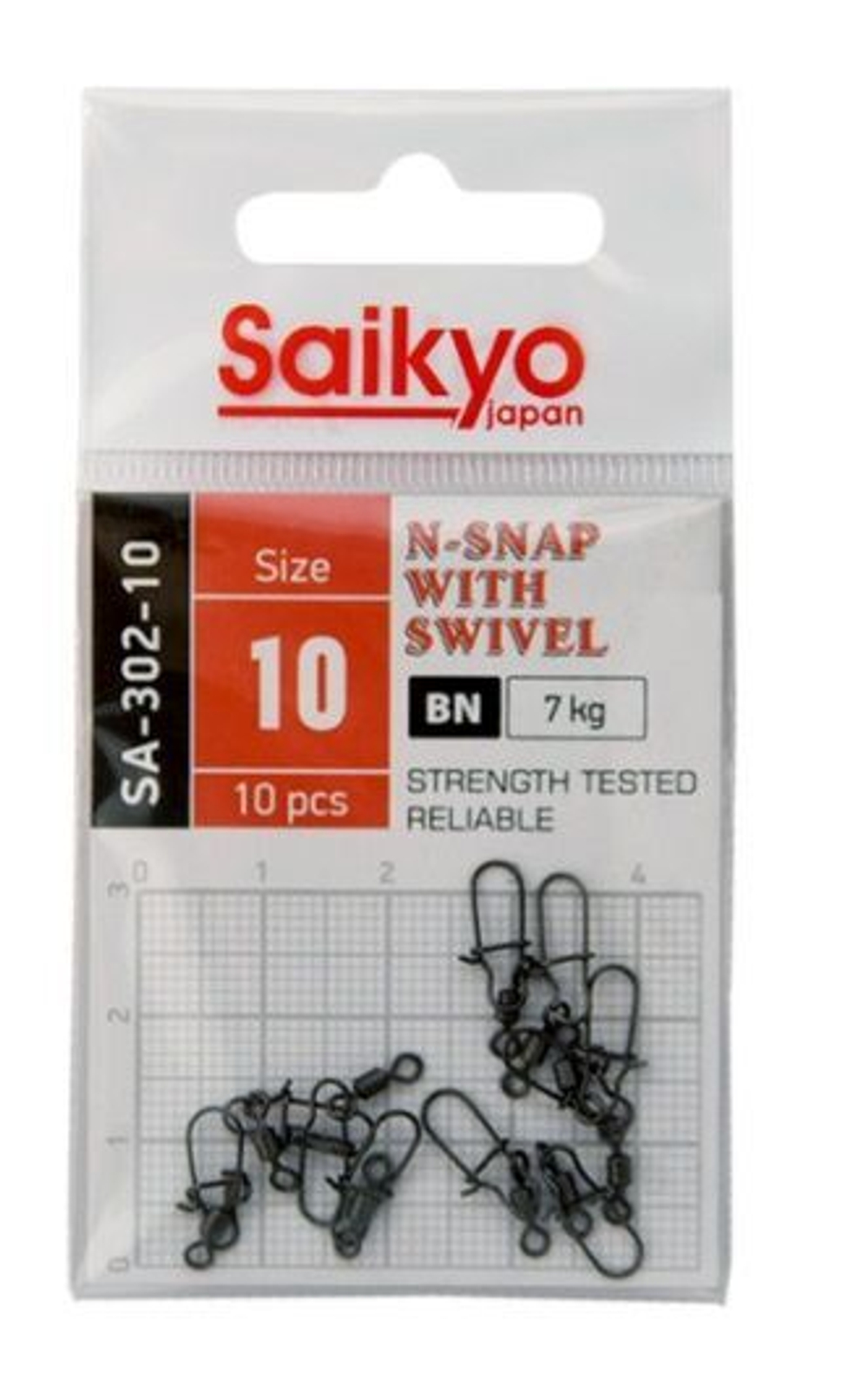 Вертлюг с застежкой Saikyo SA-302