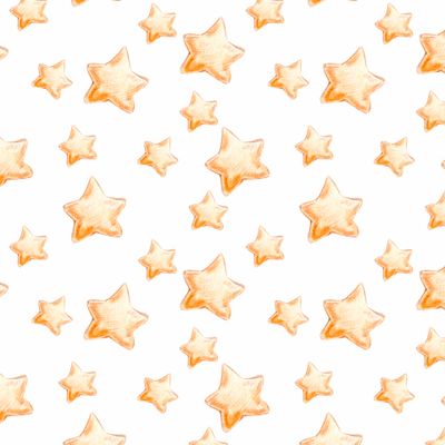 Нарисованные звезды, детский рисунок