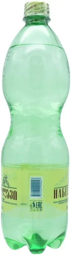 Вода газированная Набеглави минеральная, лечебно-столовая, 1 л