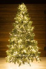 Елка с гирляндой «Грацио» (Литая+пвх) 240 см / 2,4 м