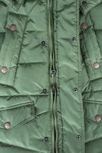 Оливковая куртка на зиму PULKA с мехом до -25 °C