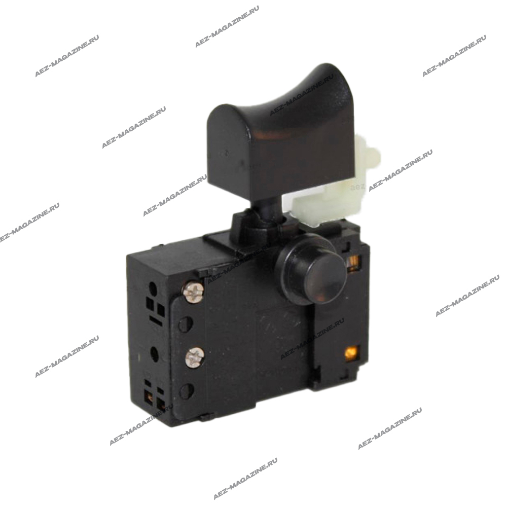 Выключатель, подходит для шуруповерта (дрели) Энергомаш, Спецмаш, Калибр, малый курок, большой боков