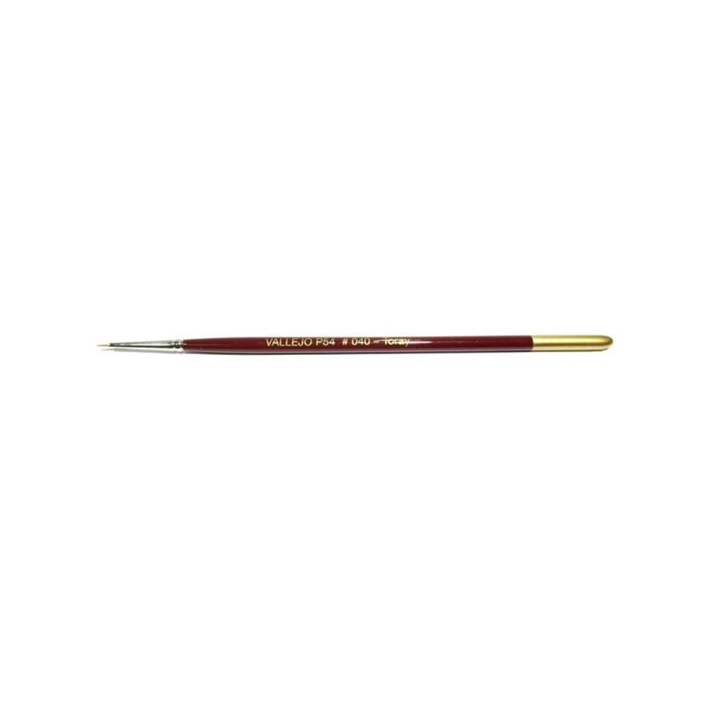 Кисточка Vallejo ROUND TORAY BRUSH No.4/0