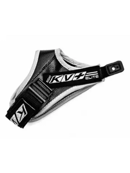 Гоночный темляк черного цвета KV+ ELITE CLIP 9P200