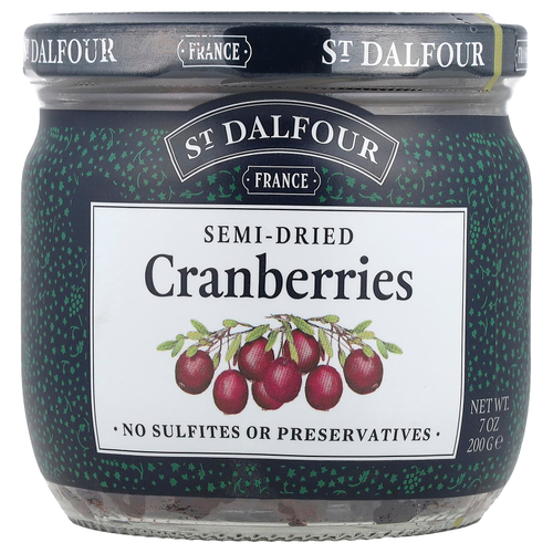 St. Dalfour, Полусухая клюква, 200 г (7 унций)