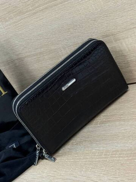 Портмоне Zilli из кожи крокодила