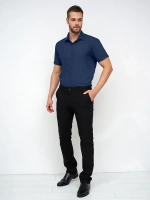 Рубашка приталенная с коротким рукавом