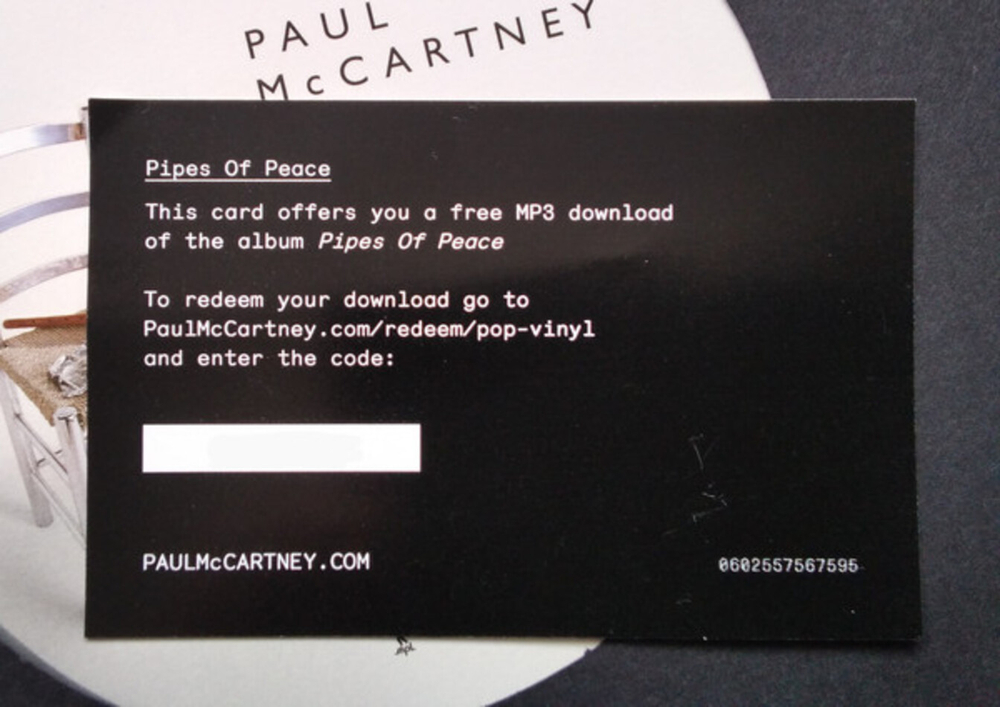 Paul McCartney / Pipes Of Peace (Limited Edition)(Coloured Vinyl)(LP)