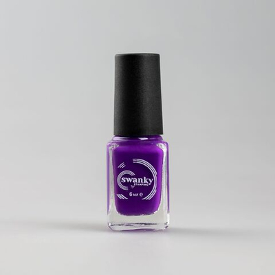 Swanky Stamping Лак для стемпинга S10 фиолетовый, 6мл