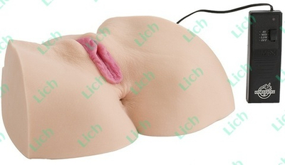 Вагина и анус с вибратором - LEXA ULTRA REALISTIC