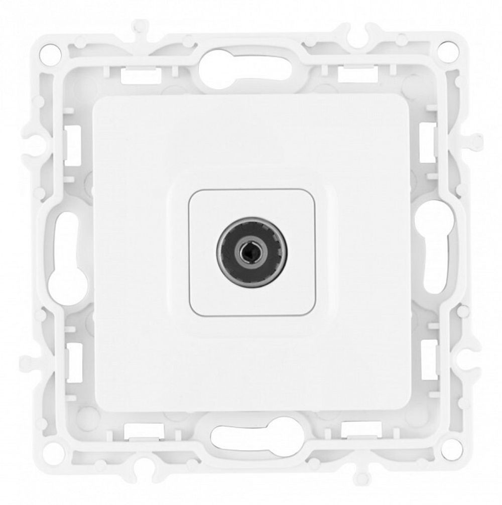 ТВ-розетка без рамки Arte Milano am-217 217.43-1.white