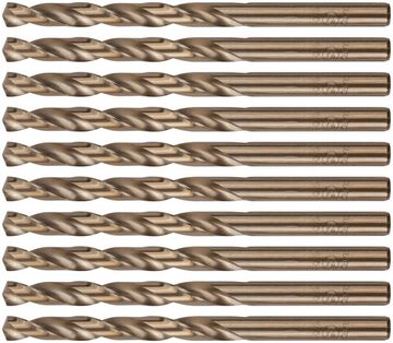 Сверло по металлу Cutop Profi с кобальтом 5%, 6,5 x 101 мм (10 шт)