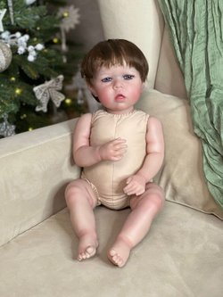 Кукла Реборн мягконабивная 60см в пакете (FA-536)