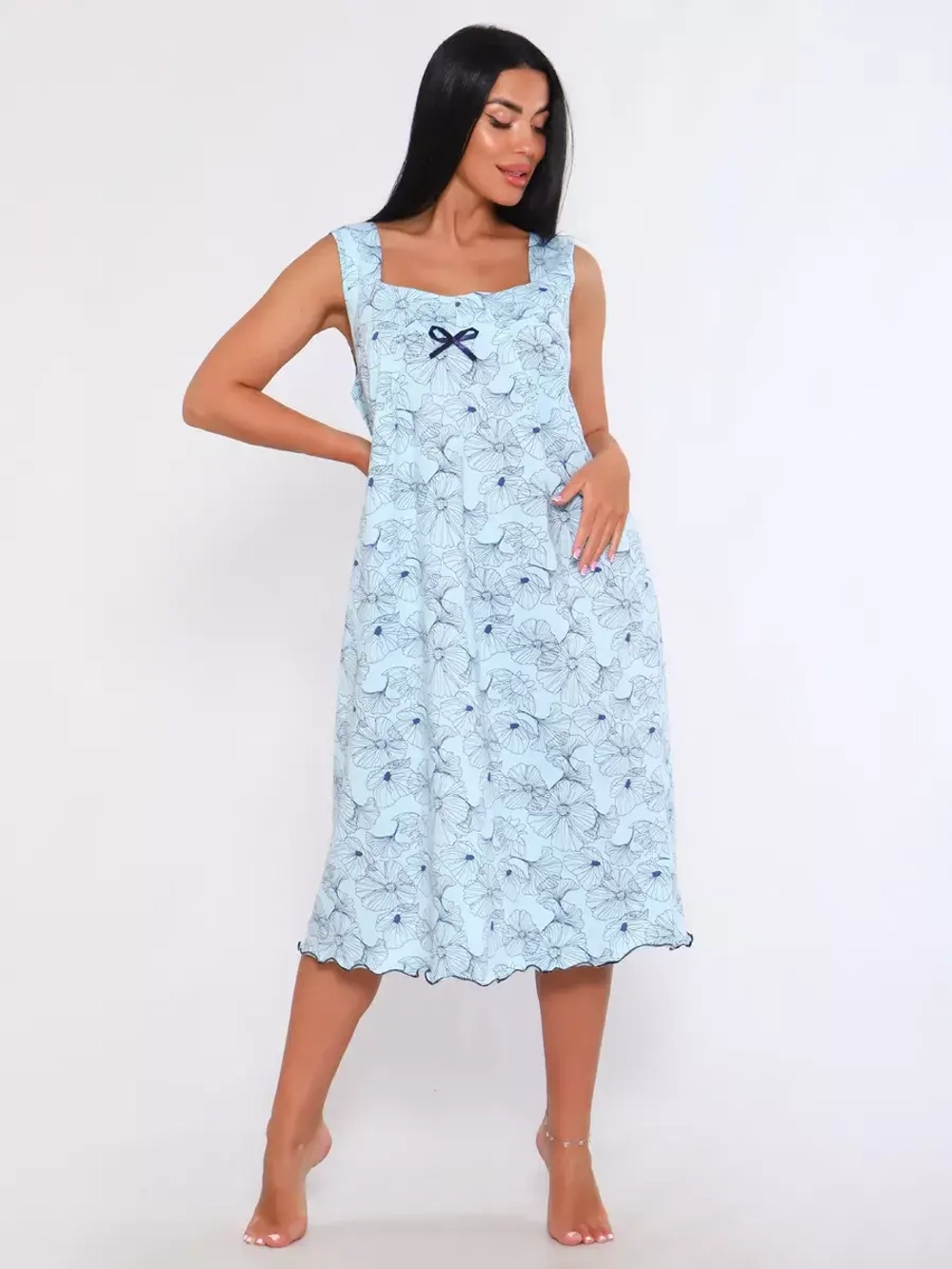 Ночная сорочка на большие размеры