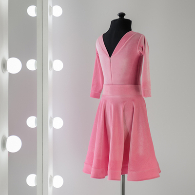 Standart 2-02-07-A | Рейтинговое платье для спортивных бальных танцев | Vasileva Dance