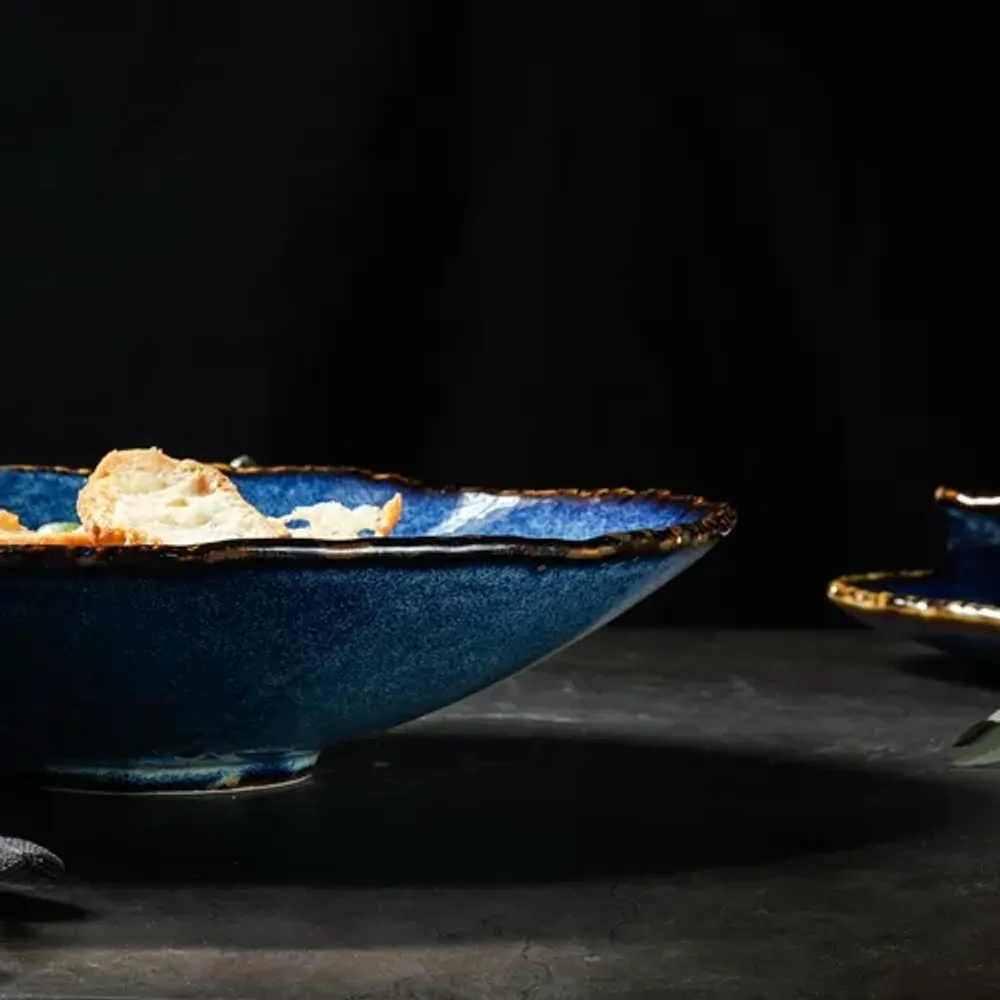 Салатник 925 мл d 24,6 см h6 см Aqua Blue P.L. Proff Cuisine [6]