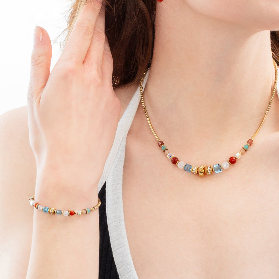Браслет Coeur de Lion Multicolour Gold 3023/30-1516