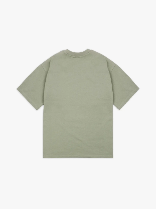 Футболка оверсайз (болотный) 230 г