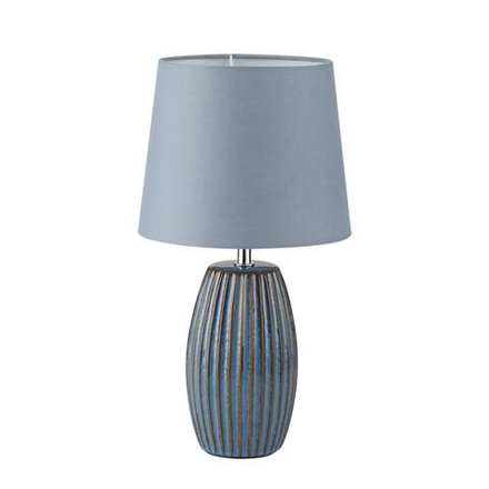8123/1T COMFI LN26 476 синий, керамика/текстиль Настольная лампа E27 1*60W 220V LAPUNA