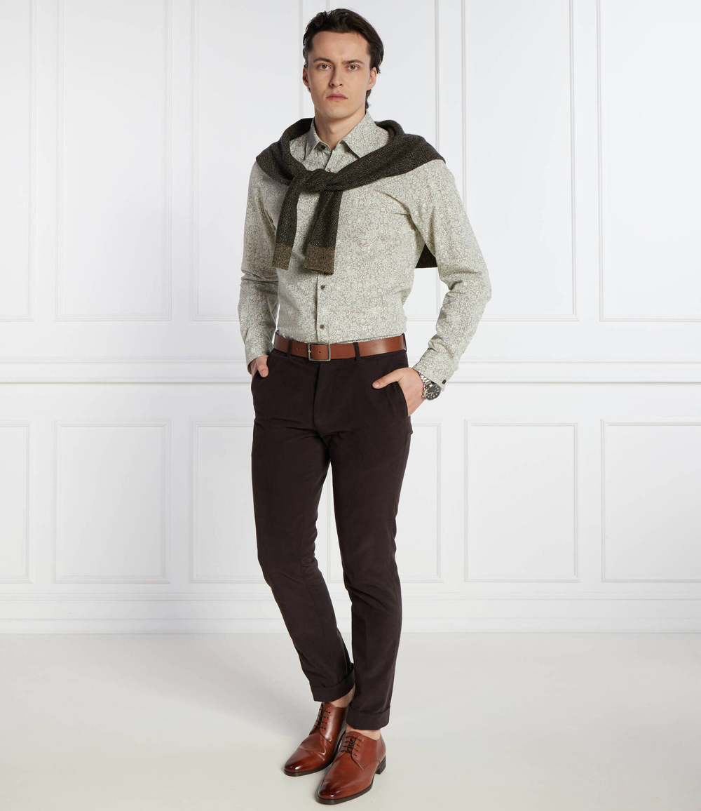 Льняная рубашка 15 JJSH-92HANSON2K-W Joop! Jeans - серый(30041311)