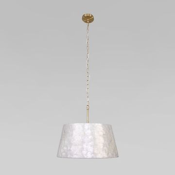 Умная подвесная люстра 5*E14 a071511 101013/5 латунь/перламутр Eurosvet