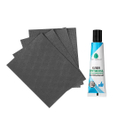 Лодка надувная для рыбалки Тонар Шкипер А280 надувное дно зеленый