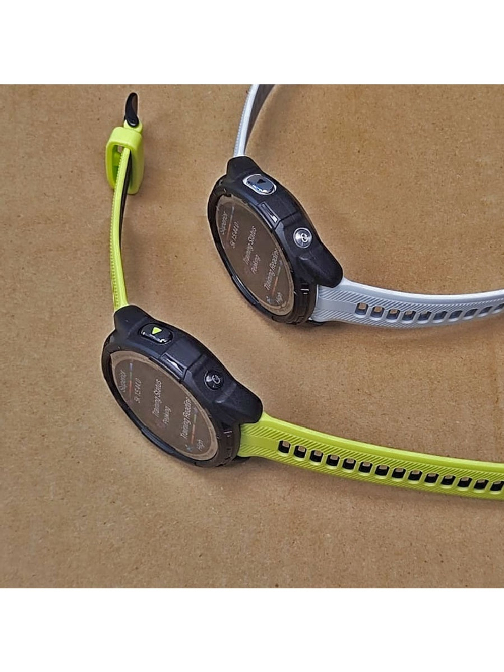 Защитный бампер чехол для часов Garmin Forerunner 965 материал TPU (Черный)