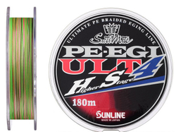 Шнур Sunline PE EGI ULT HS4 120m #0.7/0.138mm 5.3kg