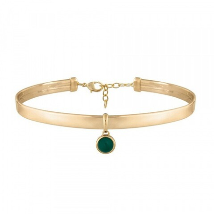 Чокер Possebon Green Agate B0112.17 G/G