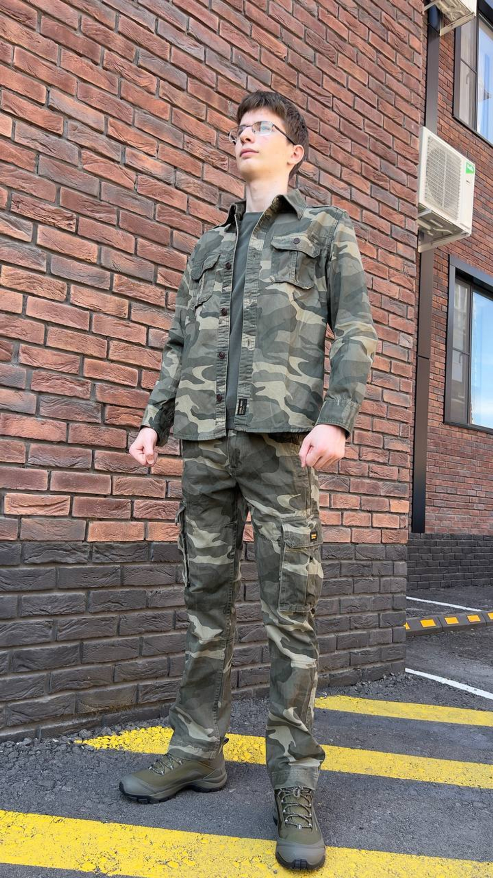 Рубашка тактическая камуфляжная