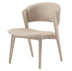 Стул MLL-B82, кремовая экокожа