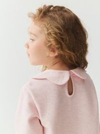 Свитшот "Розовый меланж" утепленный