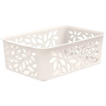 Корзина Leaves 1,2л 184х62мм (молочный)