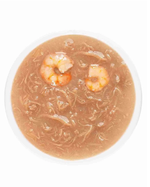 Лакомство "Суп из утки с креветками", для кошек, 35г х 4 шт. Деревенские лакомства