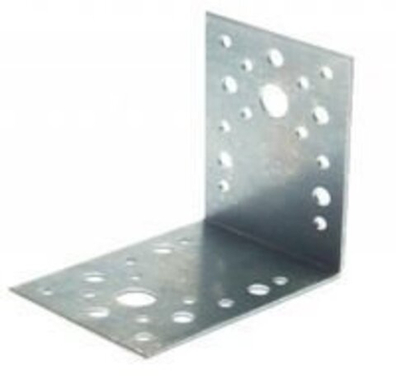 Уголок крепежный оцинкованный 105*105*90*2мм