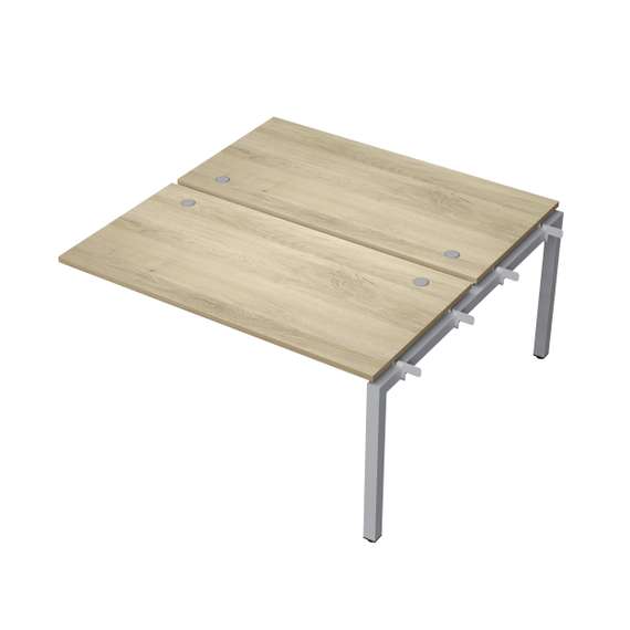 6МБС.5279 Бенч-система на 2 рабочих места, средний модуль (1400*1435*750)