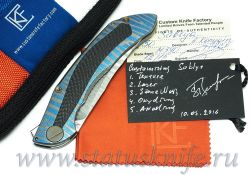 Нож CKF CUSTOM САБЛЯ Alexey Konygin One-Offфотография - 1
